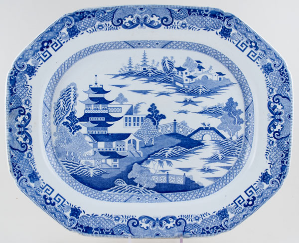 Meat Dish or Platter large c1810